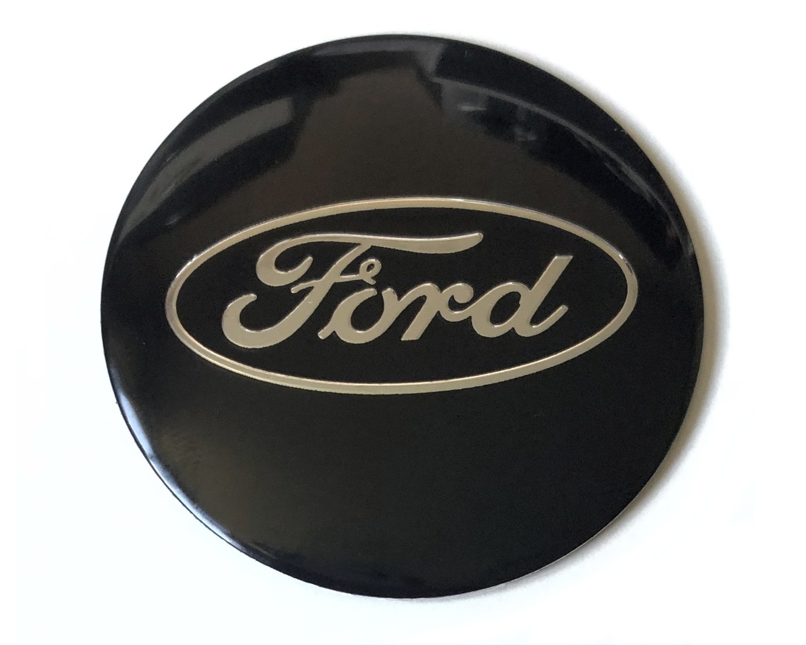 4 pcs (Set) 56mm - 2.20inch Black Ford Wheel Center Hub Caps Stickers - Image 5