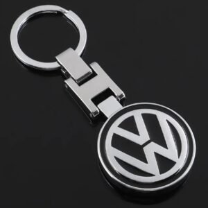 1 pcs High Quality Black Volkswagen Metal Keychain