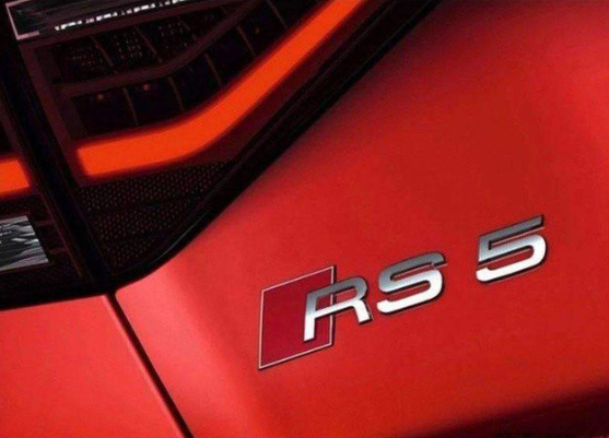 1 pcs Silver Audi RS5 Metal Emblem Sticker - Image 2