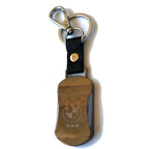 1 pcs Bronze High Quality BMW Metal Keychain