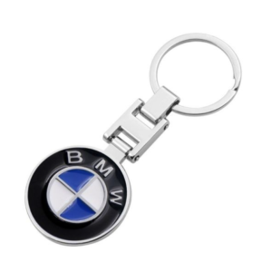 1 pcs High Quality Blue & White BMW Metal Keychain