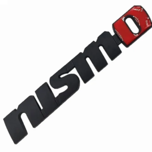 1 pcs Black Matte 3D Nismo Metal Emblem Sticker
