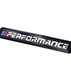 1 pcs Black BMW Performance Emblem Sticker Metal