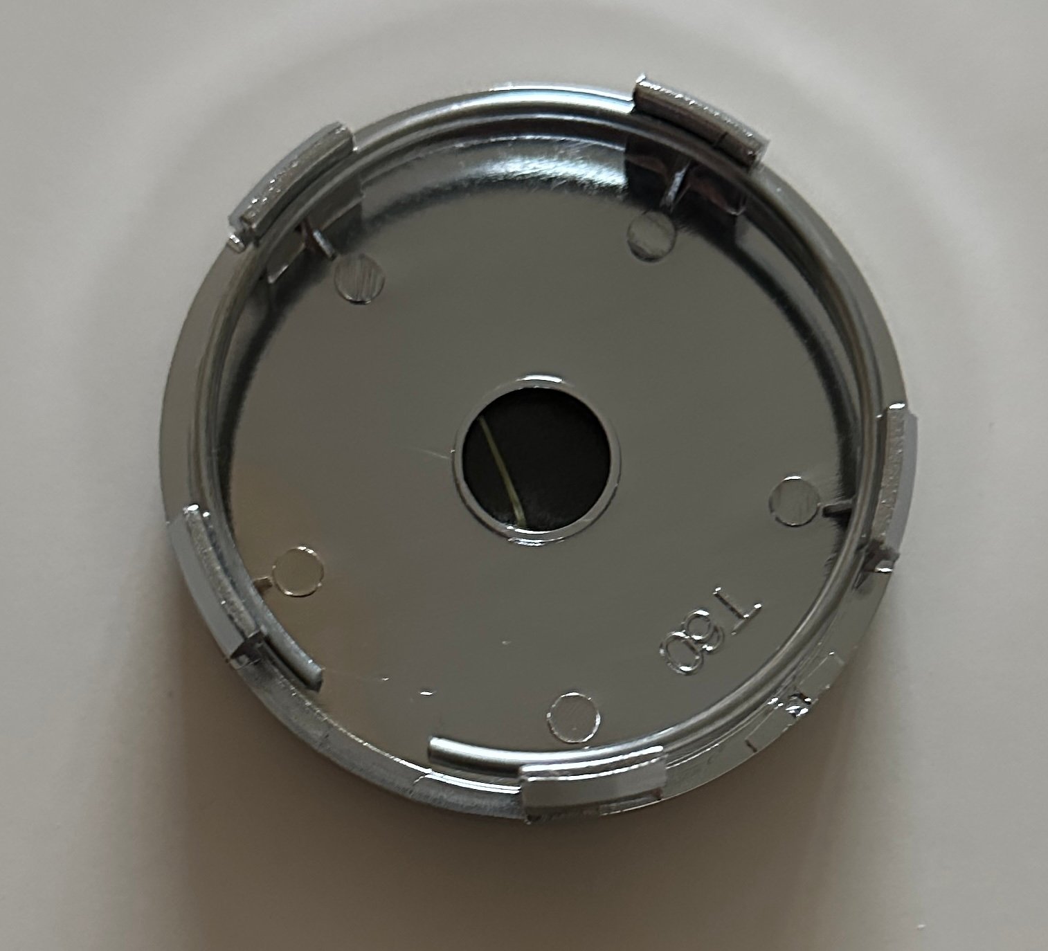4 pcs (Set) 60mm - 2.36inch Blue & Silver Mercedes Benz Wheel Center Hub Caps - Image 5