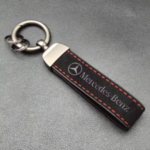 1 pcs High Quality Alcantara Mercedes Benz Keychain