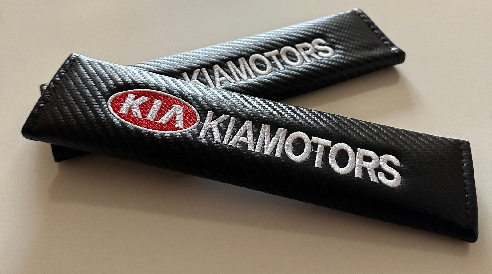 2 pcs KIA Motors Car Styling Safety Belt Cover Protection Shoulder Pad Cushion Harness Pad - Image 3