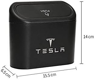 1 pcs Car Trash Can for Tesla Model 3/Y/S/X - Storage Box, Rubbish Bin, Umbrella Holder (Model 3 2017-2021) - Image 3