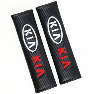 2 pcs KIA Car Styling Safety Belt Cover Protection Shoulder Pad Cushion Harness Pad