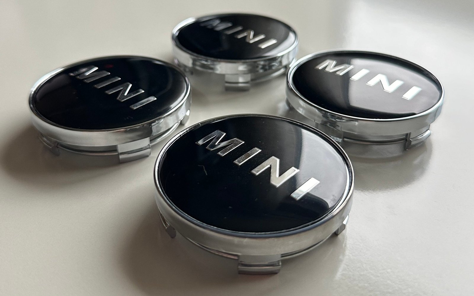 4 pcs (Set) 60mm - 2.36inch Black Mini Cooper Wheel Center Hub Caps - Image 3