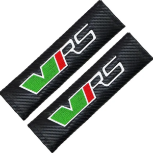 2 pcs Skoda VRS Car Styling Safety Belt Cover Protection Shoulder Pad Cushion Harness Pad