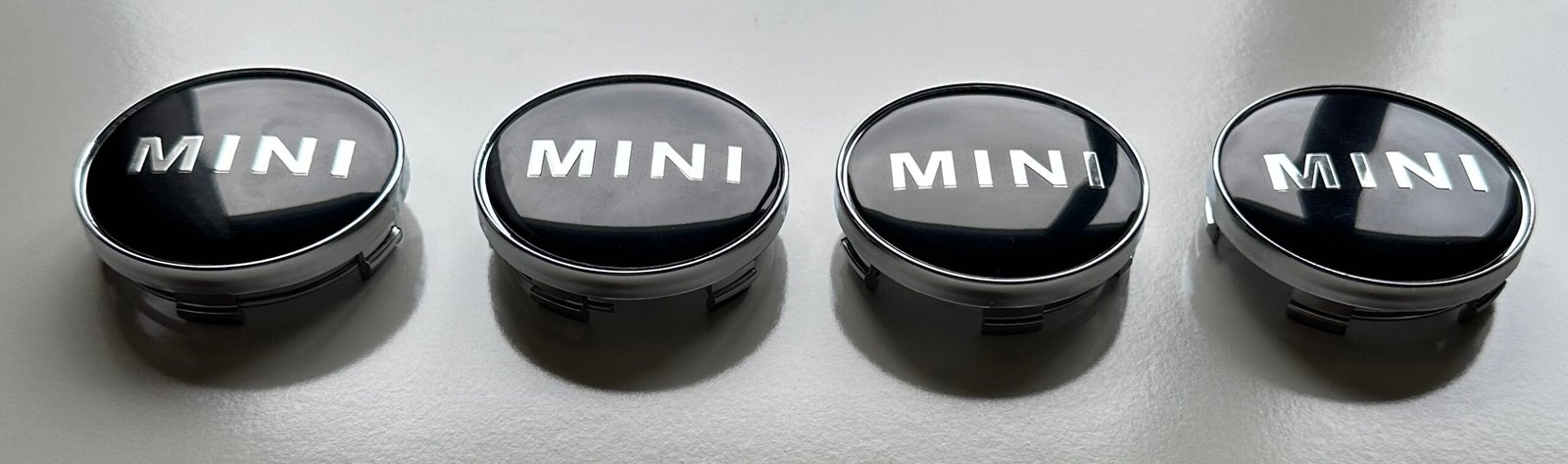 4 pcs (Set) 60mm - 2.36inch Black Mini Cooper Wheel Center Hub Caps - Image 4