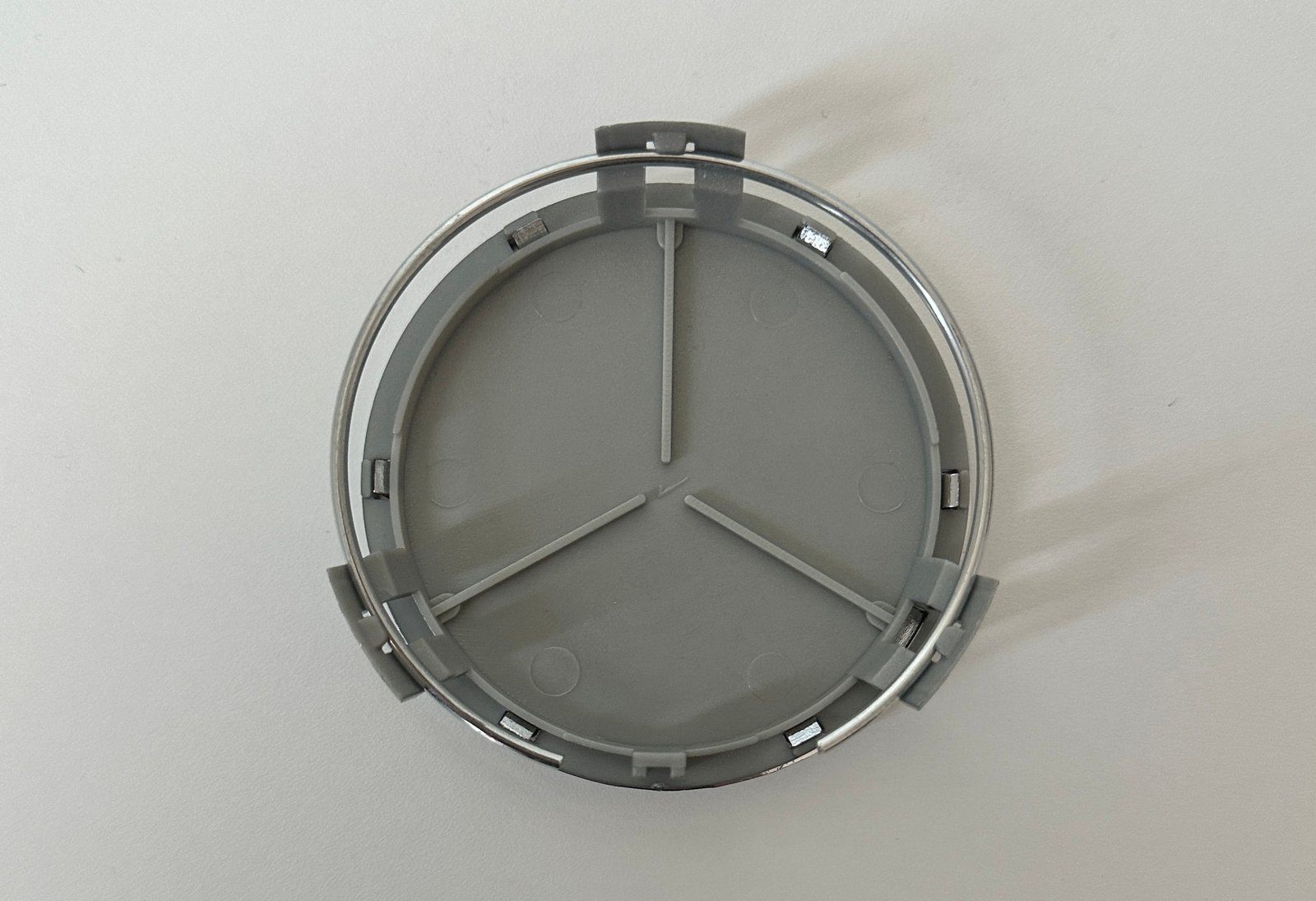4 pcs (Set) 75mm - 2.95inch Gray Mercedes Benz Wheel Center Hub Caps - Image 5