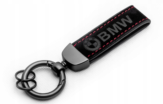 1 pcs High Quality Alcantara BMW Keychain