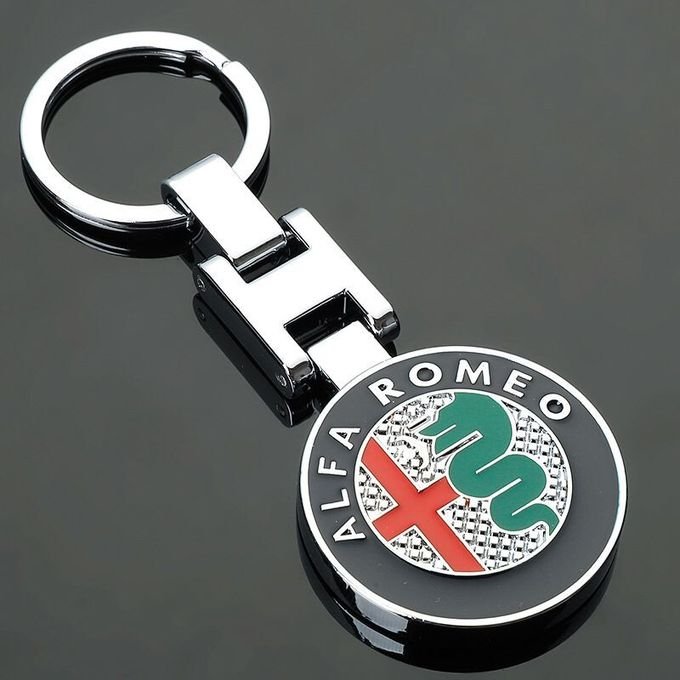 1 pcs High Quality Alfa Romeo Metal Keychain