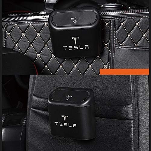1 pcs Car Trash Can for Tesla Model 3/Y/S/X - Storage Box, Rubbish Bin, Umbrella Holder (Model 3 2017-2021) - Image 5