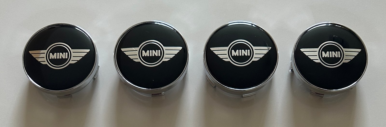 4 pcs (Set) 60mm - 2.36inch Black Mini Cooper Wheel Center Hub Caps 2 - Image 4