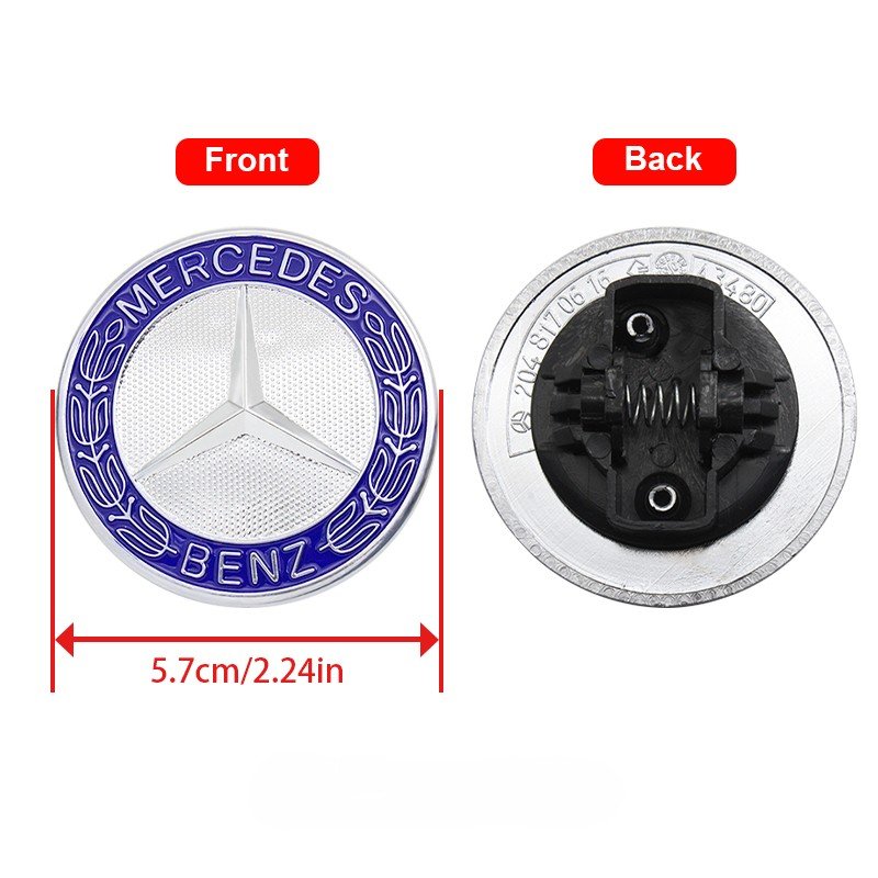 Mercedes-Benz 57mm Hood Emblem Badge – A2048170616 - Image 3