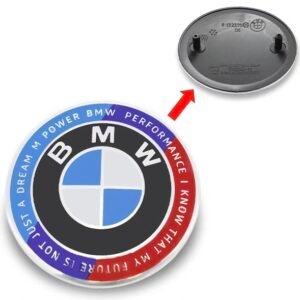 BMW KITH Blue & White Roundel Emblem Badge – 8132375 – 82mm / 74mm