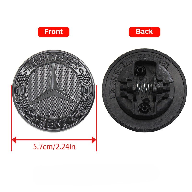 Mercedes-Benz 57mm Hood Emblem Badge – A2048170616 - Image 4