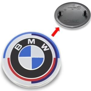 BMW 50th Anniversary Roundel Emblem Badge – 8132375 – 82mm / 74mm