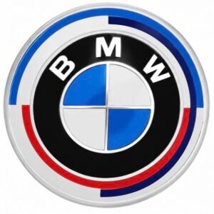 BMW 82mm 50th Anniversary Roundel Emblem Badge – 51767288752