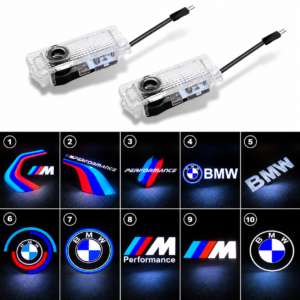 BMW LED Door Puddle Lights Logo Projectors – Multiple Designs